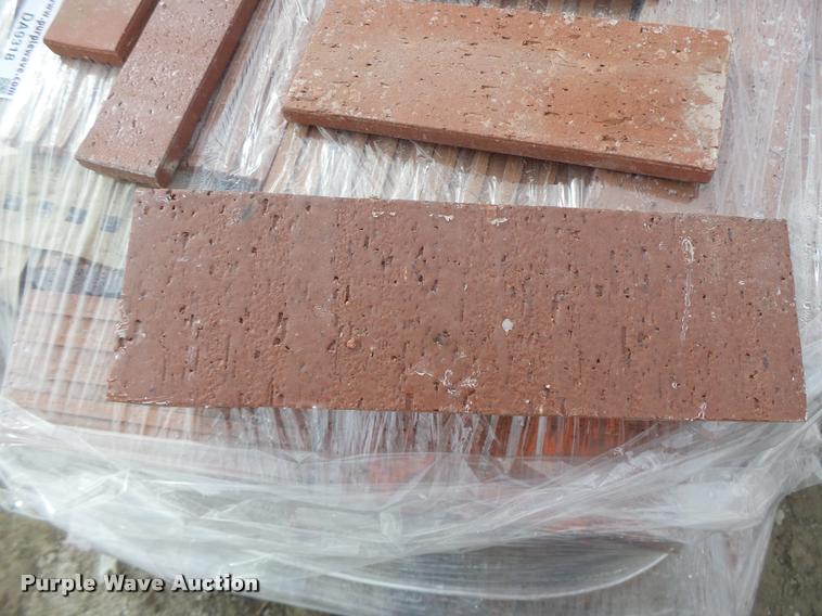 image for item DA9318 Approximately 11 pallets of Endicott red bricks