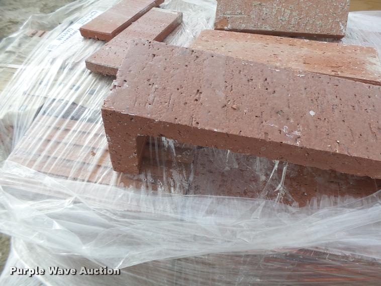 image for item DA9318 Approximately 11 pallets of Endicott red bricks