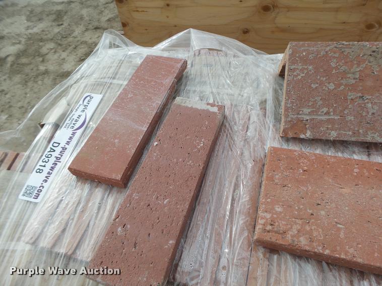 image for item DA9318 Approximately 11 pallets of Endicott red bricks