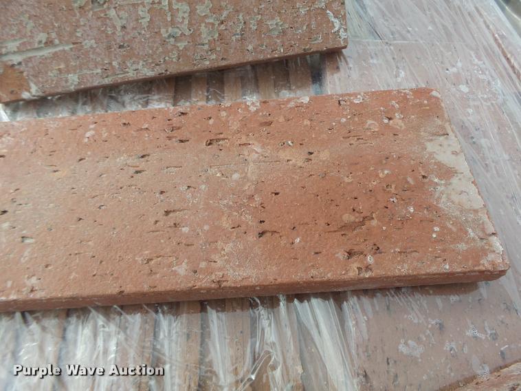 image for item DA9318 Approximately 11 pallets of Endicott red bricks