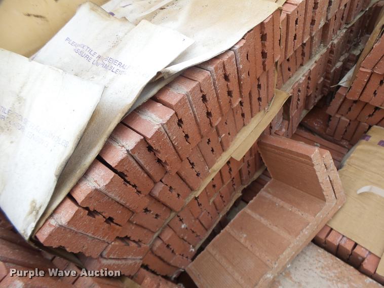 image for item DA9318 Approximately 11 pallets of Endicott red bricks