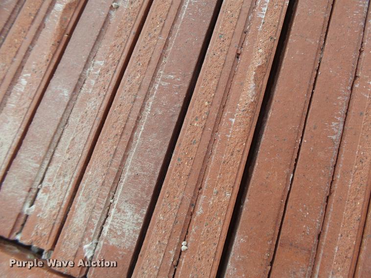 image for item DA9318 Approximately 11 pallets of Endicott red bricks