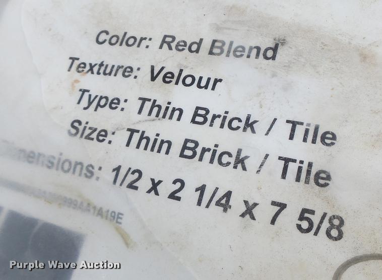 image for item DA9319 Endicott red blend bricks