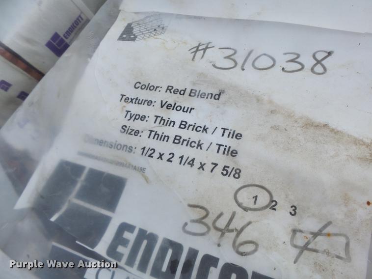 image for item DA9319 Endicott red blend bricks