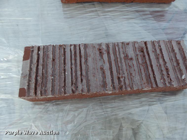 image for item DA9320 Approximately 5 pallets vertical score waxed bricks