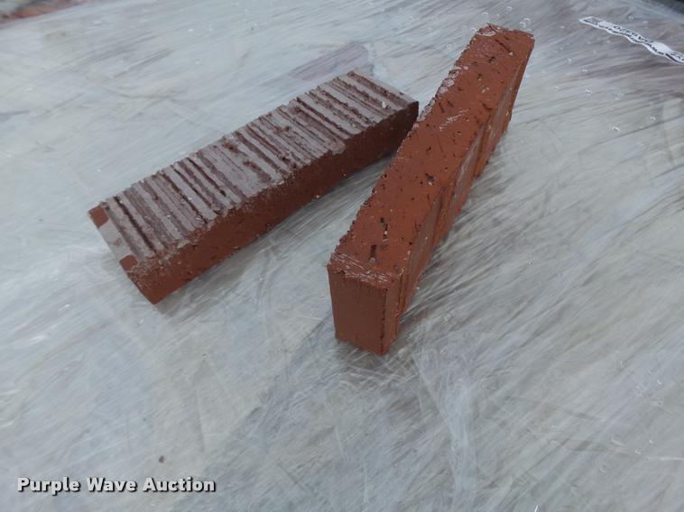 image for item DA9320 Approximately 5 pallets vertical score waxed bricks