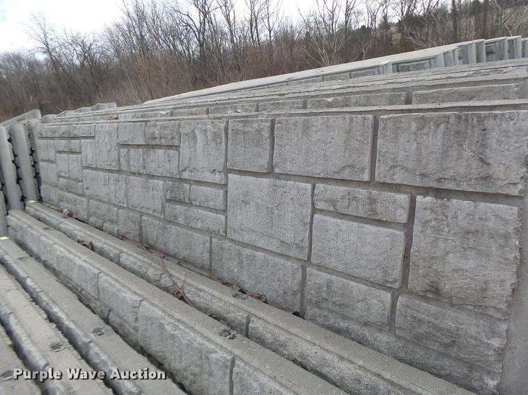 image for item DA9325 Approximately 42 Ashlar Stone sound wall panels