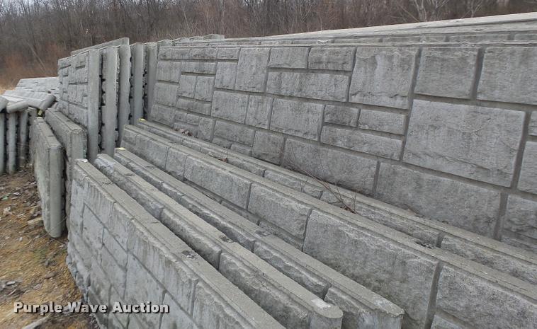 image for item DA9325 Approximately 42 Ashlar Stone sound wall panels