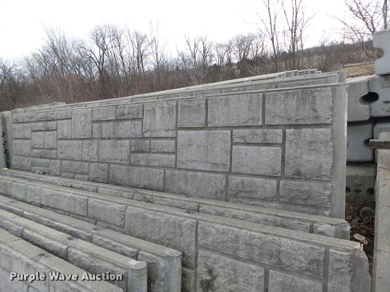 image for item DA9325 Approximately 42 Ashlar Stone sound wall panels