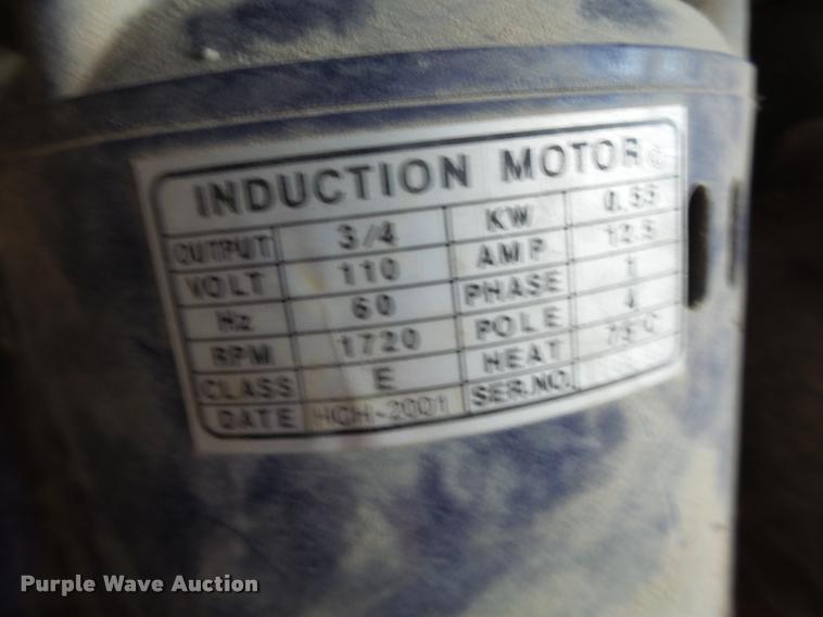 image for item DA9333 2001 King MOD-1120-111 drill press