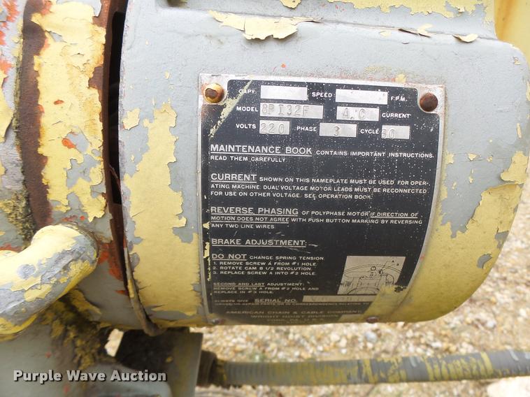 image for item DA9342 Kranco overhead crane