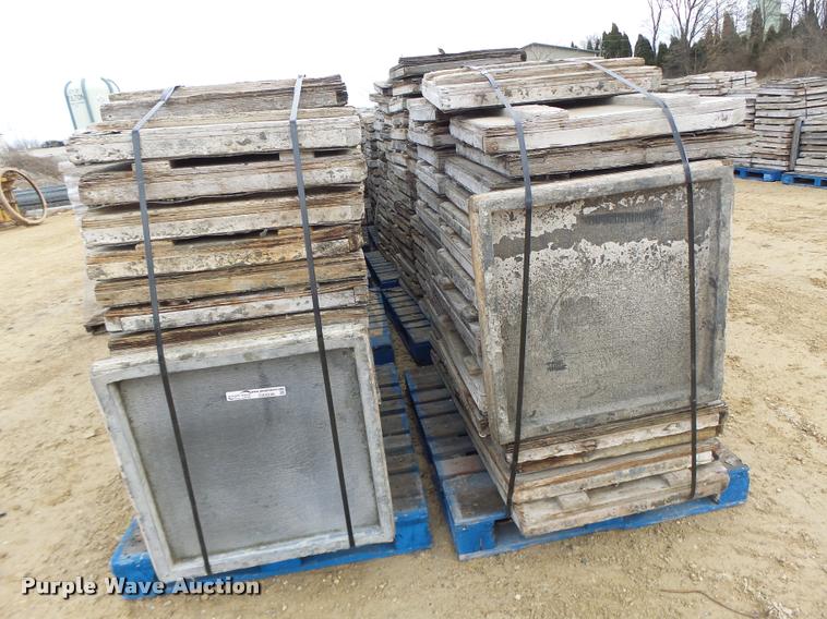 image for item DA9348 Approximately 561 fabric textured finish concrete forms