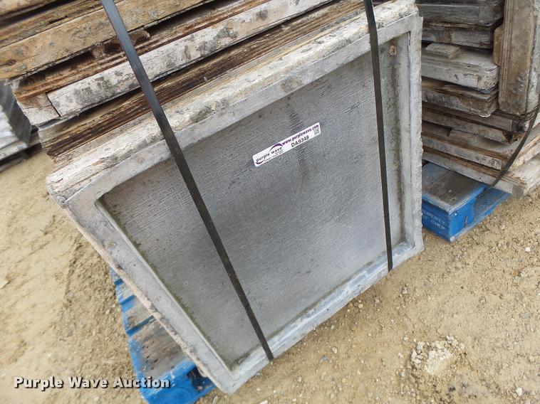 image for item DA9348 Approximately 561 fabric textured finish concrete forms