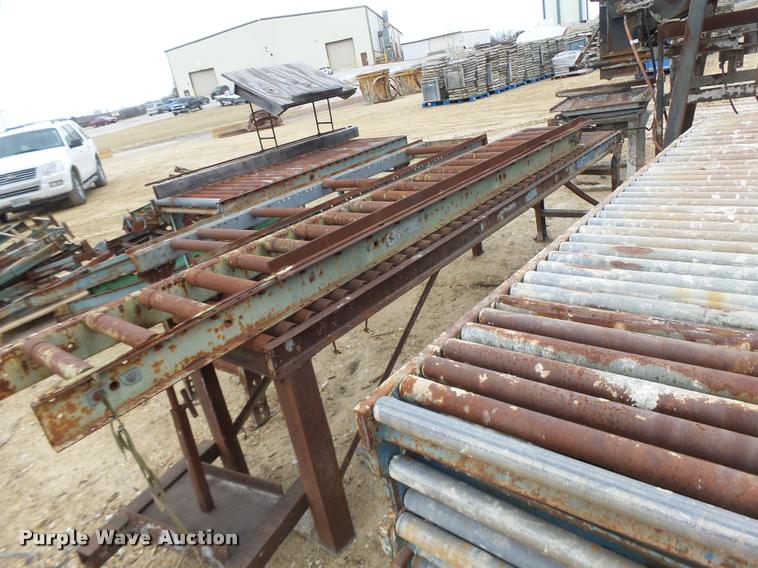 image for item DA9351 Steel roller tables