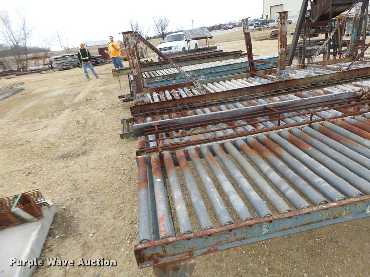 image for item DA9351 Steel roller tables