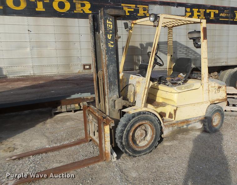 image for item DA9364 Hyster H60XM forklift