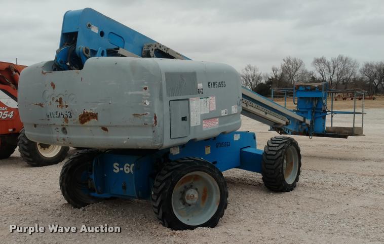 image for item DB0850 2004 Genie S60 boom lift