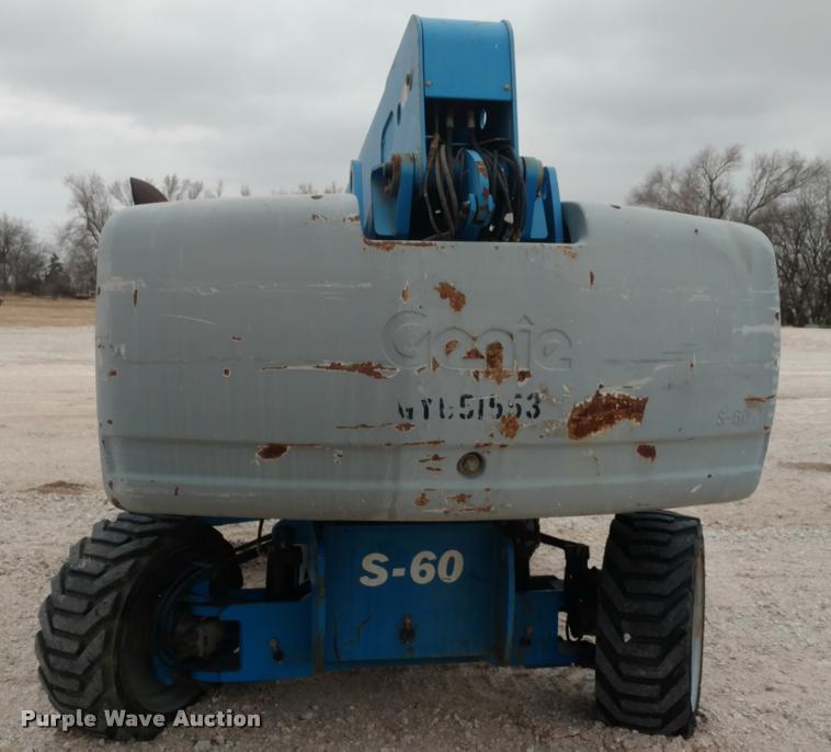 image for item DB0850 2004 Genie S60 boom lift