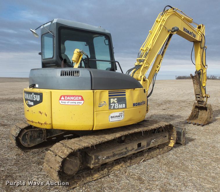 image for item DB2865 2007 Komatsu PC78MR-6 mini excavator