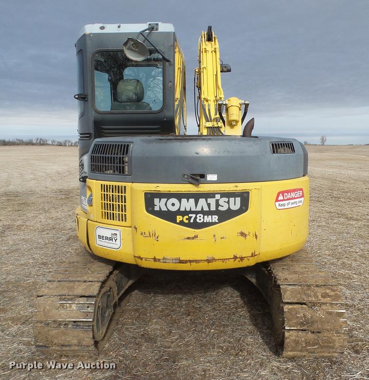 image for item DB2865 2007 Komatsu PC78MR-6 mini excavator