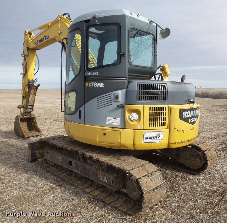 image for item DB2865 2007 Komatsu PC78MR-6 mini excavator