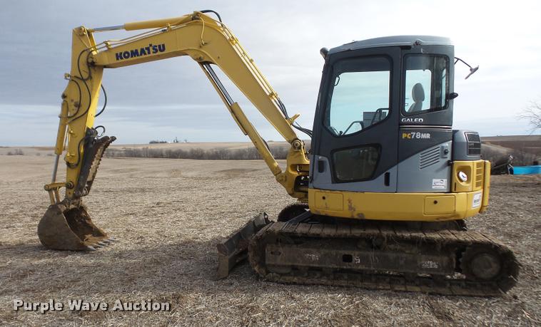 image for item DB2865 2007 Komatsu PC78MR-6 mini excavator