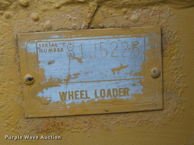 image for item DB2884 1977 Caterpillar 950 wheel loader