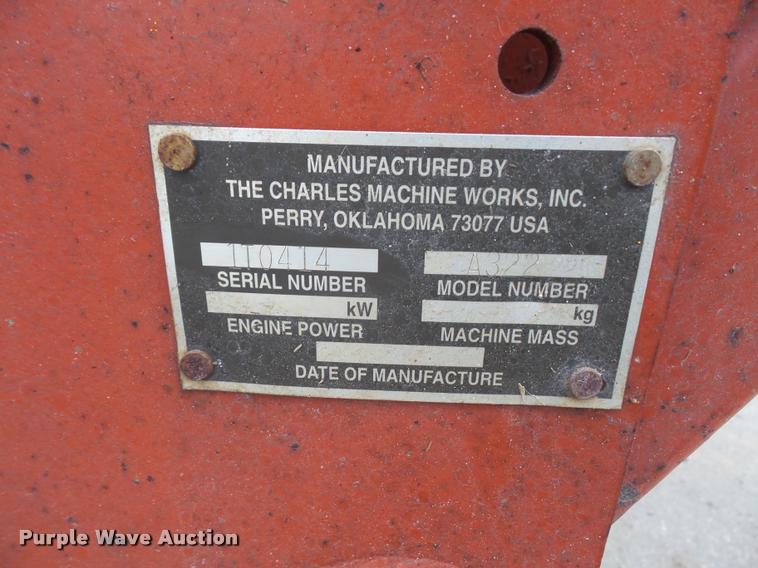 image for item DB2892 2000 Ditch Witch 3700 trencher