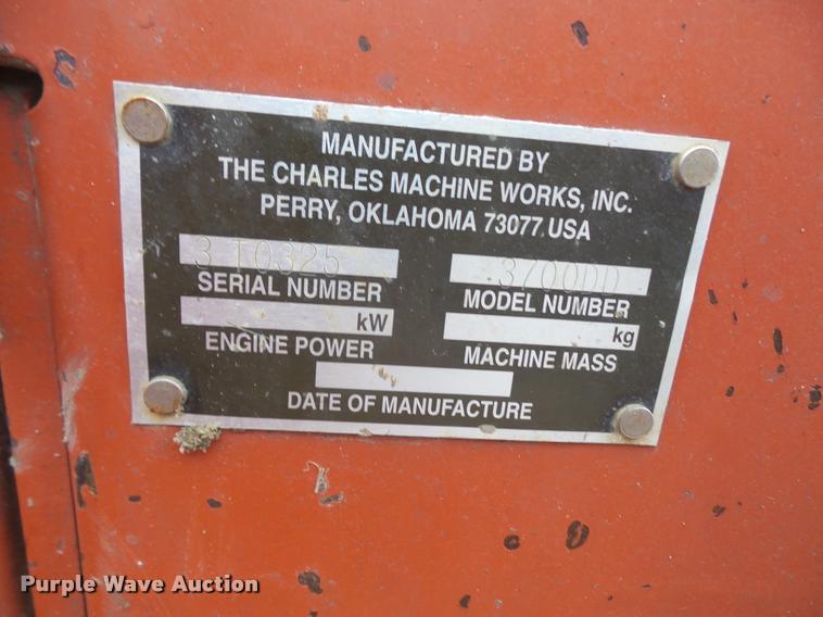 image for item DB2892 2000 Ditch Witch 3700 trencher