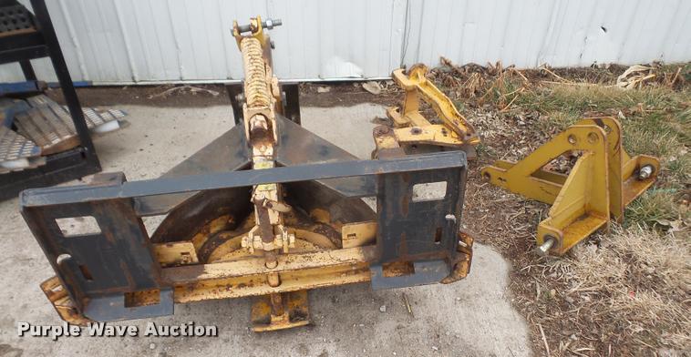 image for item DB2902 Fesco PM500 skid steer fire plow attachment
