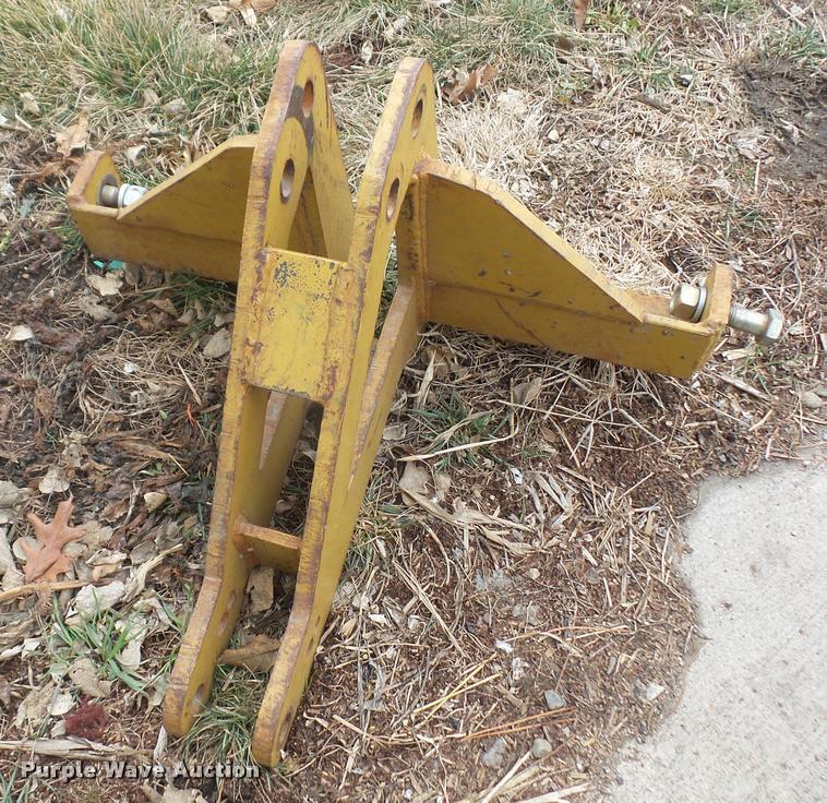 image for item DB2902 Fesco PM500 skid steer fire plow attachment