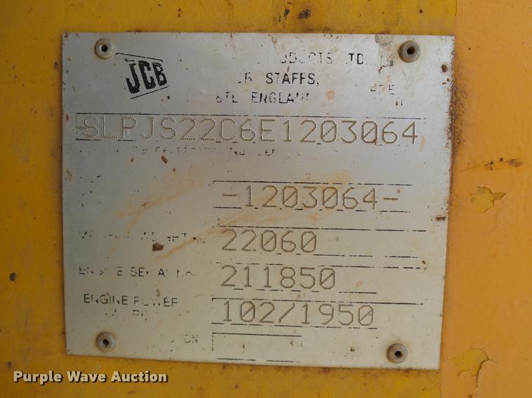 image for item DB4660 2006 JCB JS220LC excavator