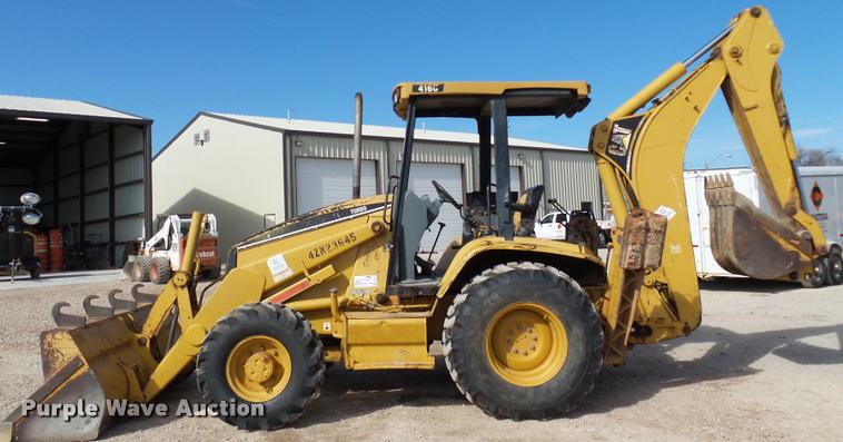 image for item DB4661 2001 Caterpillar 416C backhoe
