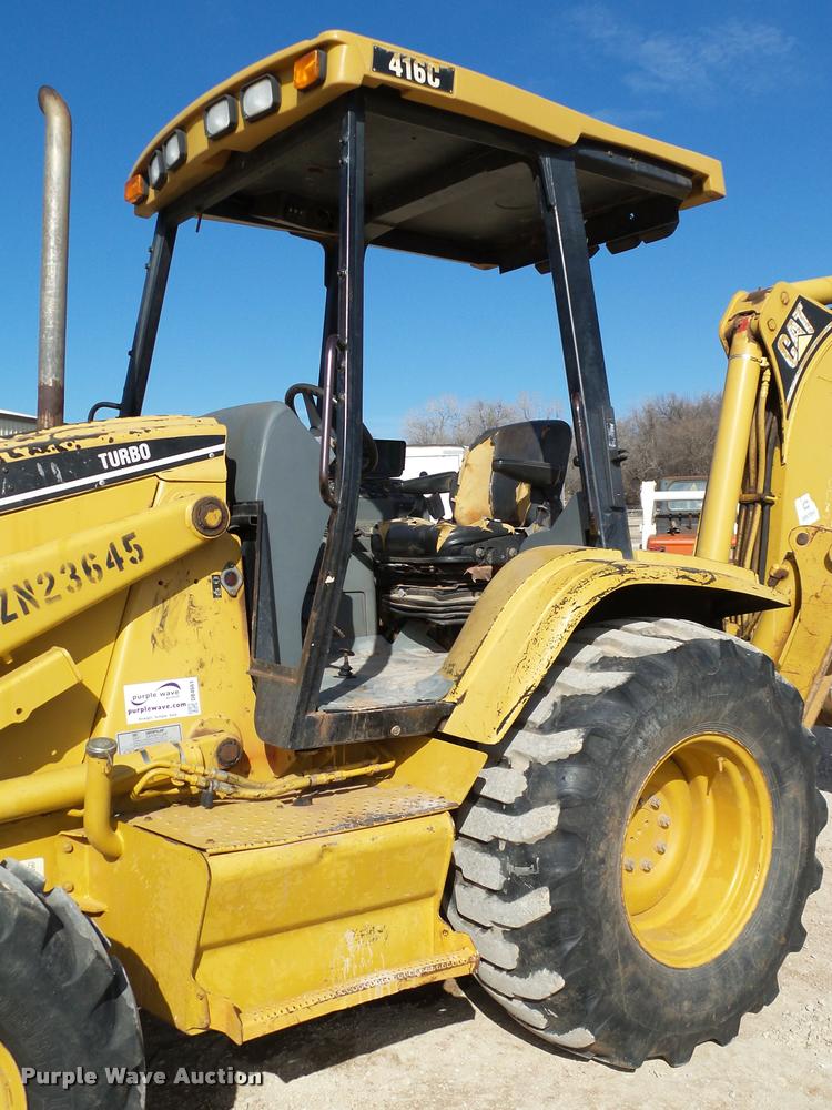 image for item DB4661 2001 Caterpillar 416C backhoe
