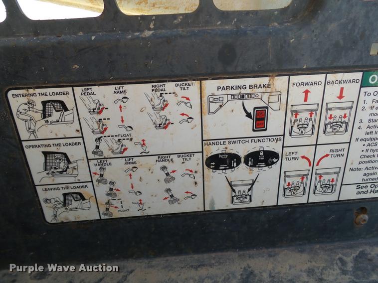 image for item DB4662 2007 Bobcat T250 skid steer