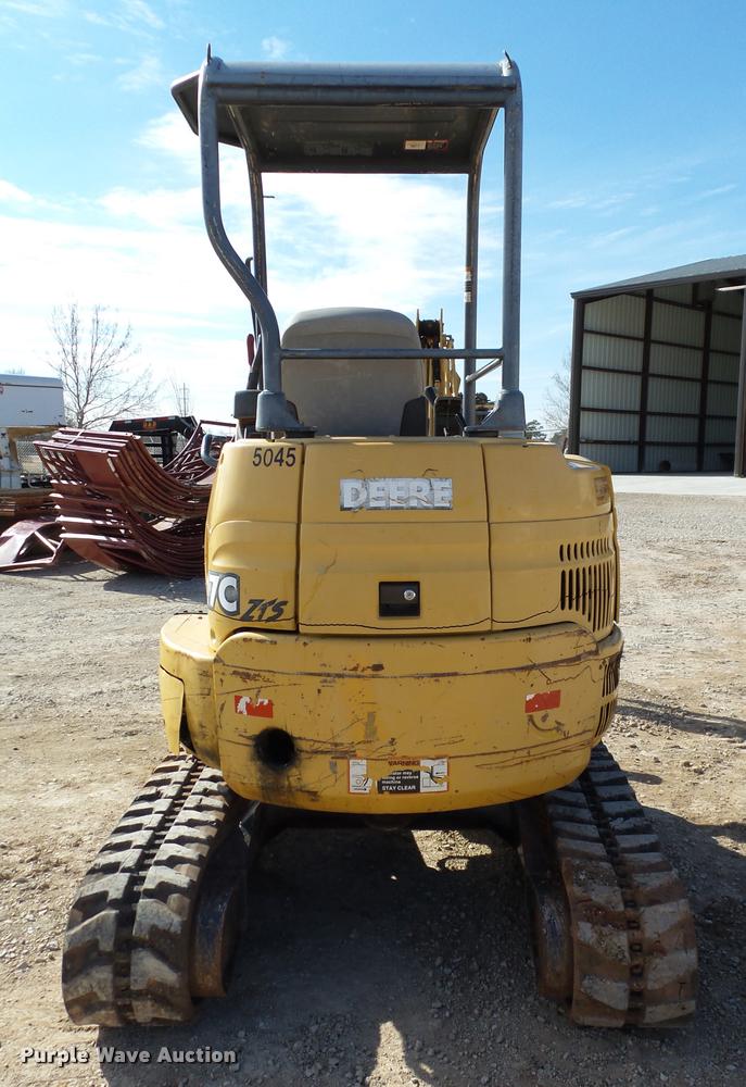 image for item DB4664 2005 John Deere 27C ZTS compact excavator