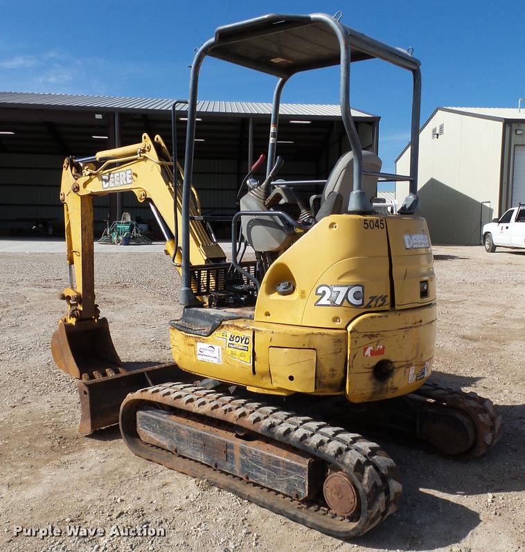 image for item DB4664 2005 John Deere 27C ZTS compact excavator
