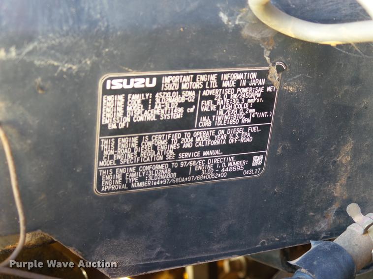 image for item DB4664 2005 John Deere 27C ZTS compact excavator