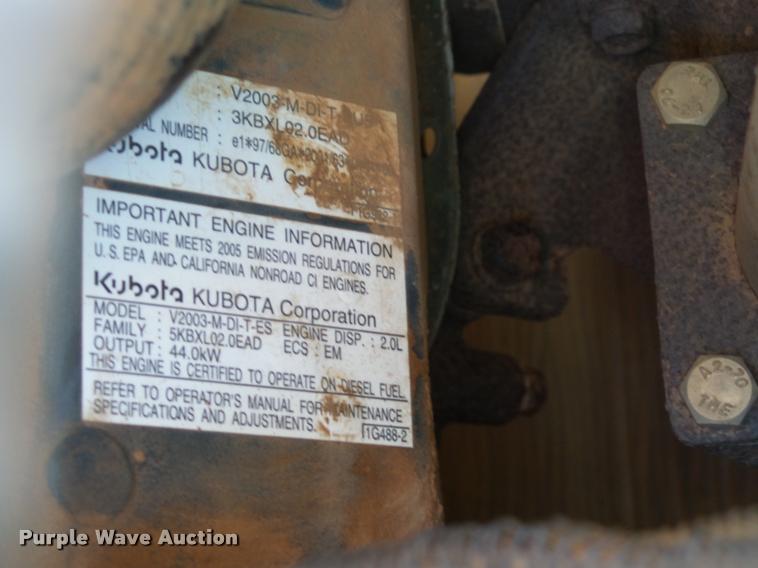 image for item DB4665 2006 Bobcat 337G compact excavator