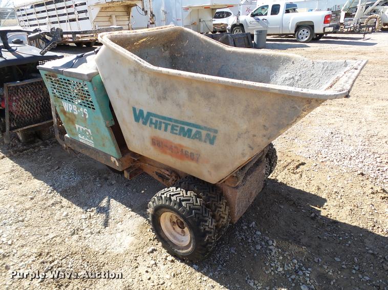 image for item DB4669 Multiquip Whiteman WPB-16 concrete buggy