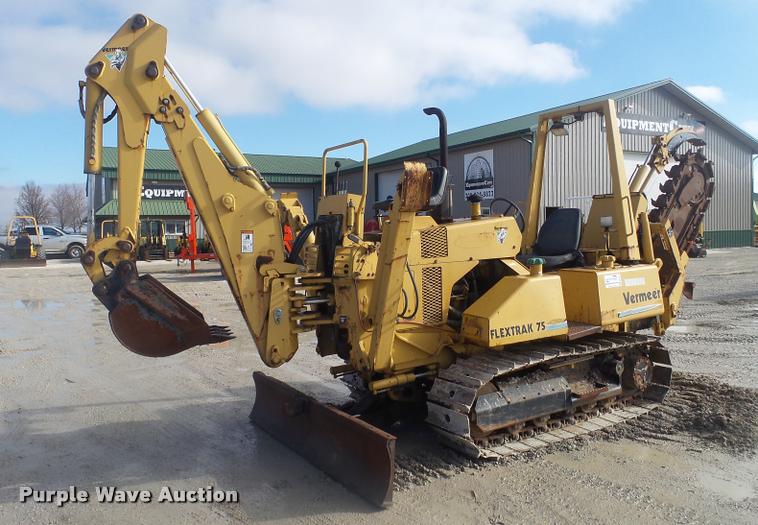image for item DB5421 2001 Vermeer Flex Trak 75 trencher