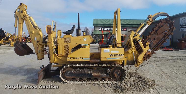 image for item DB5421 2001 Vermeer Flex Trak 75 trencher