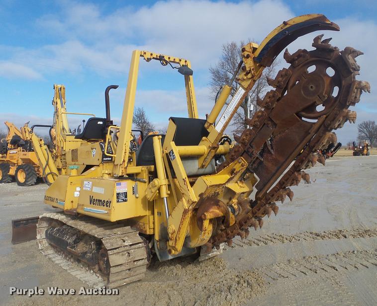 image for item DB5421 2001 Vermeer Flex Trak 75 trencher