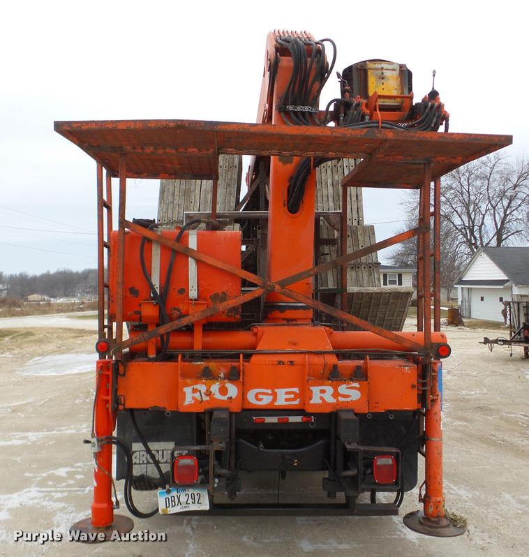 image for item DB5430 1995 Ford LTS9000 crane truck