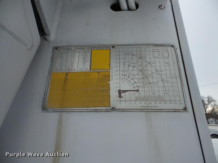 image for item DB5451 1988 Freightliner FLC-64 crane truck