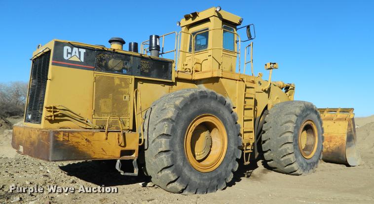 image for item J8805 1983 Caterpillar 992C wheel loader