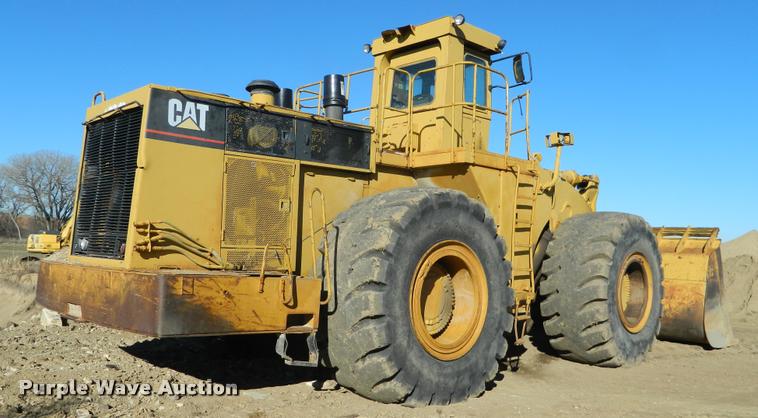 image for item J8805 1983 Caterpillar 992C wheel loader