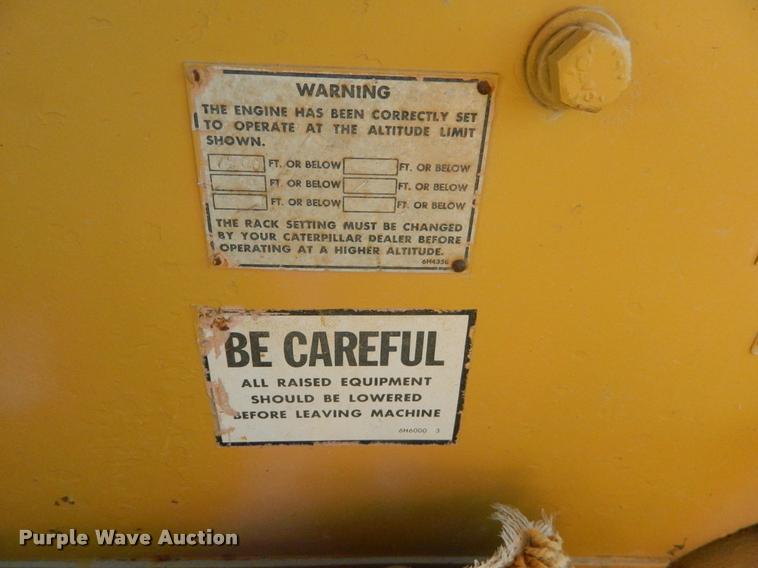 image for item J8806 1968 Caterpillar D7E dozer