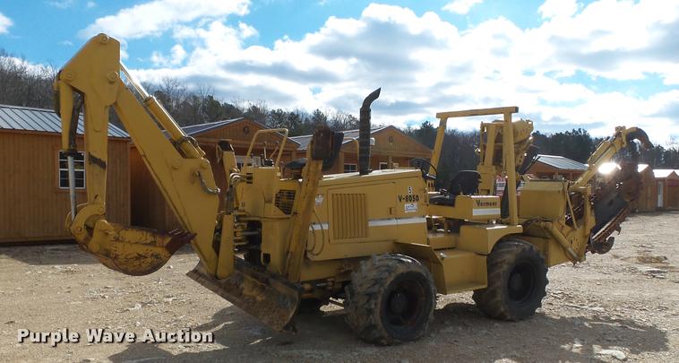 image for item K3397 1994 Vermeer V8050 trencher