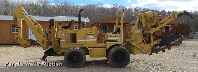 image for item K3397 1994 Vermeer V8050 trencher